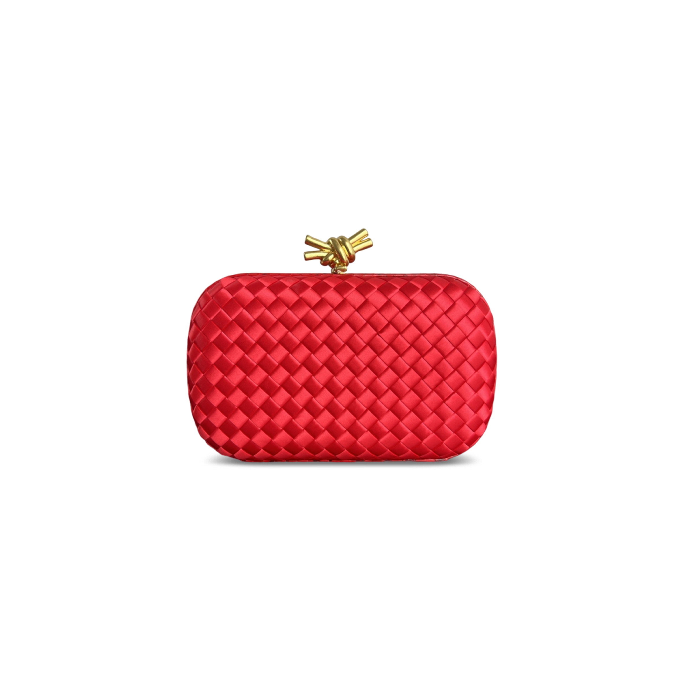 BOTTEGA VENETA KNOT SATIN 717622 (20*12*5.5cm)
